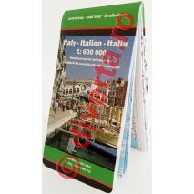 ITALIA, harta pliata rutiera, administrativa si turistica, scara 1:600000, format 98x125 cm, editie 2013