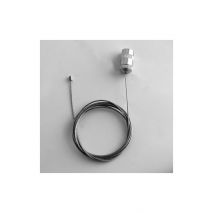 RAMA (CASETA) A3 CLICK ILUMINATA LED 25 MM PENTRU POSTERE, AFISE, TABLOURI, aluminiu eloxat, culoare argintiu (silver) mat, latime profil 25 mm, suprafata 297x420 mm-6