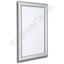 RAMA 25 MM SNAP / CLICK PENTRU PUZZLE, TABLOURI, aluminiu eloxat, culoare argintiu (silver) mat, latime profil 25 mm, suprafata 61x61 cm, 610x610 mm-1