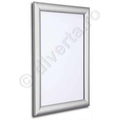 RAMA ALUMINIU 68.50x92.50 cm 25 MM PENTRU PUZZLE, culoare argintiu (silver) mat, latime profil 25 mm, suprafata 685x925 mm -1